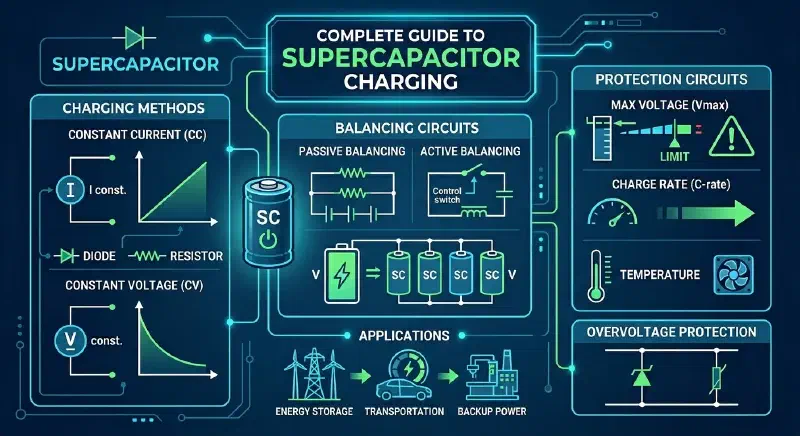 Supercapacitor Cold Start Solution